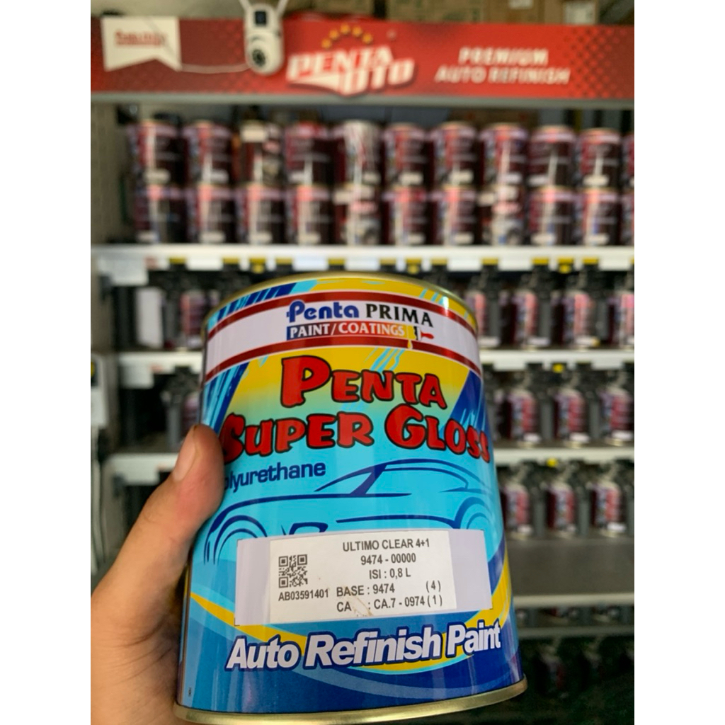 Cat PERNIS PENTA SUPER GLOSS ULTIMO CLEAR MS 4+1  PU GLOSS