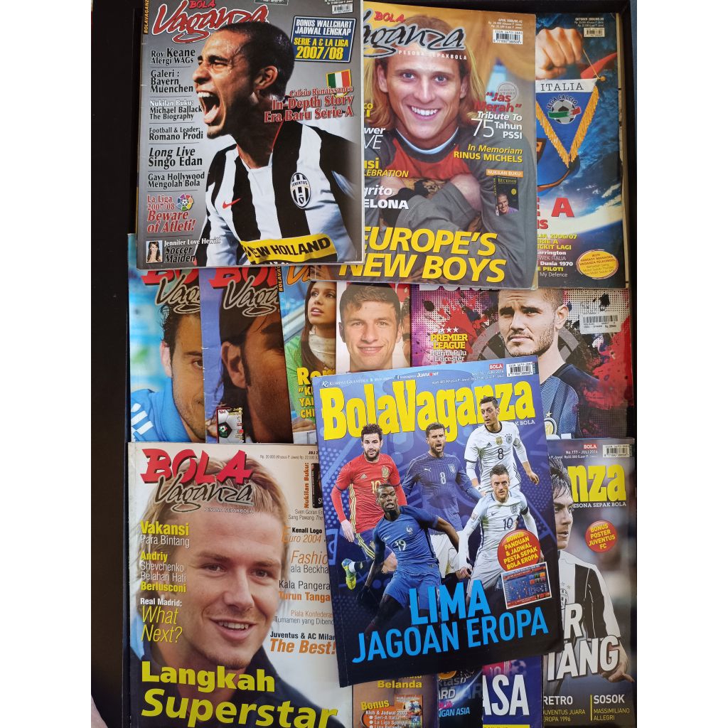 MAJALAH PESONA SEPAKBOLA BOLA VAGANZA