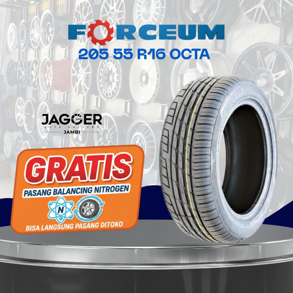Ban Mobil R16 Forceum Octa 205 55 R16 Ring 16 Cocok Untuk Expander Avanza Xenia Tahun Produksi Terba