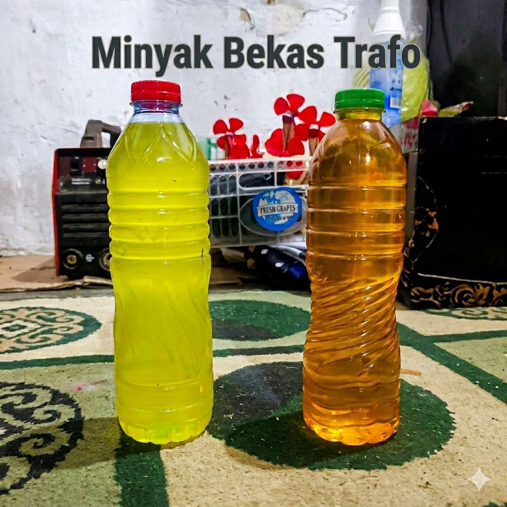 Minyak Trafo | Oli Trafo 600ml dan 800ml Bekas Berkualitas