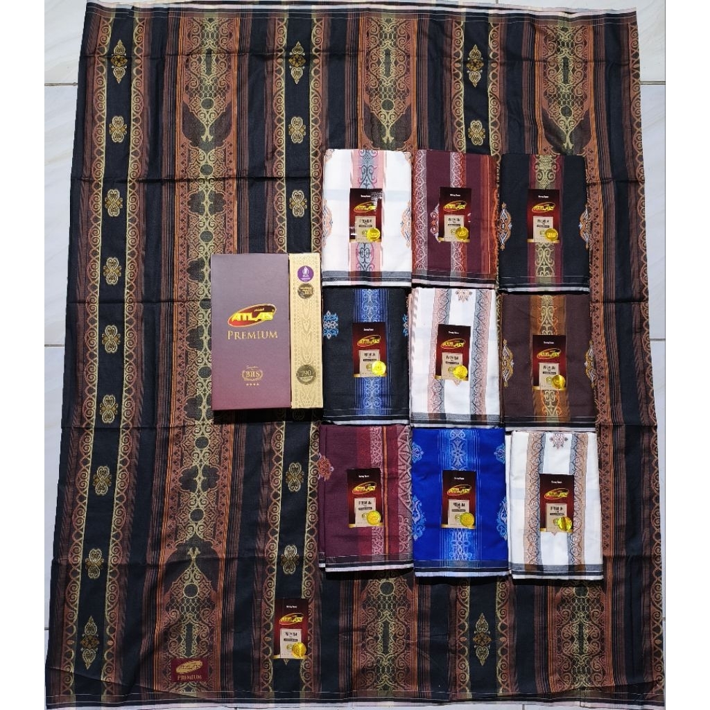 Sarung Atlas Songket Premium || Sarung Atlas Jacquard Songket || Sarung Atlas Jacquard 790 || Sarung