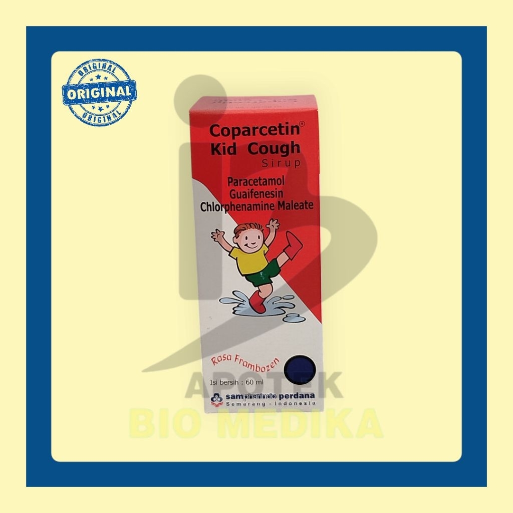COPARCETIN OBAT BATUK PILEK ANAK SIRUP