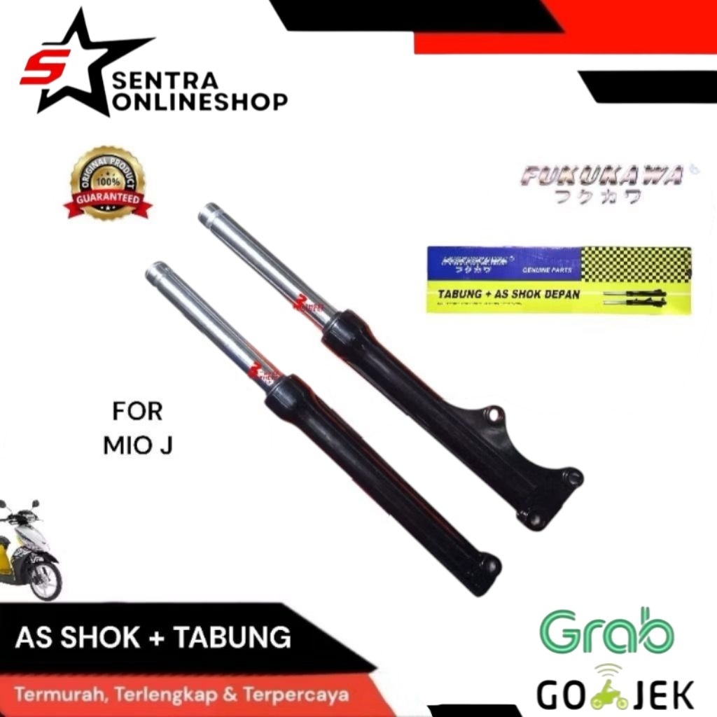 as shok shock depan assy komplit tabung mio j mio gt mio soul gt 115 fukukawa