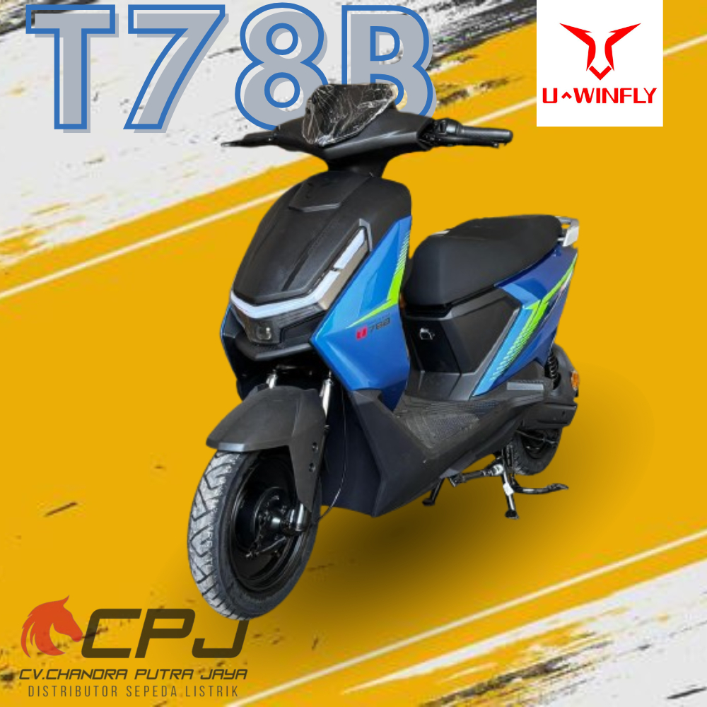 SEPEDA LISTRIK UWIFLY T78B LITHIUM BATERAI 100% ORIGINAL BERKUALTIAS DAN BERGARANSI RESMI NOT SAIGE 