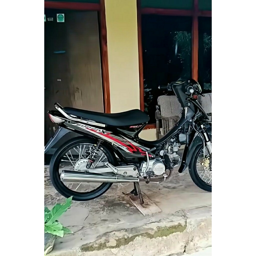 Jok supra x lama road race | jok supra x lama amplas | jok supra x lama 110