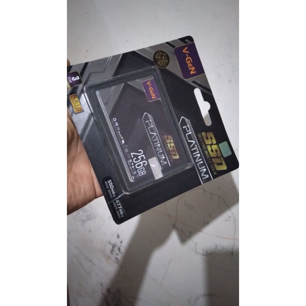 SSD 256GB BARU merk Vgen Platinum termurah