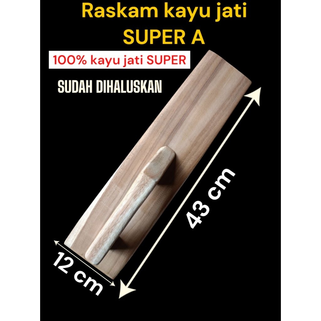 Raskam Kayu Jati Super Asli Raskam Kayu Jati Papak Raskam Kayu Jati Tua