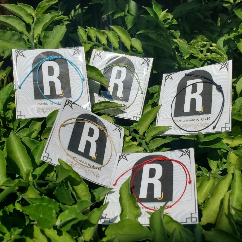 RJ Gelang Tali Pria Wanita Simple Elegant Keren gelang simple - Simple Bracelet