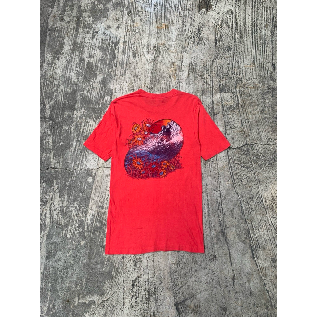 Vintage 70's Surfing tshirt m