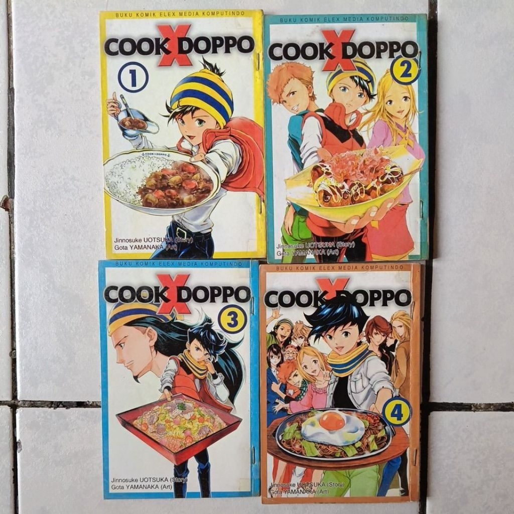 komik cook x doppo 1-4 tamat