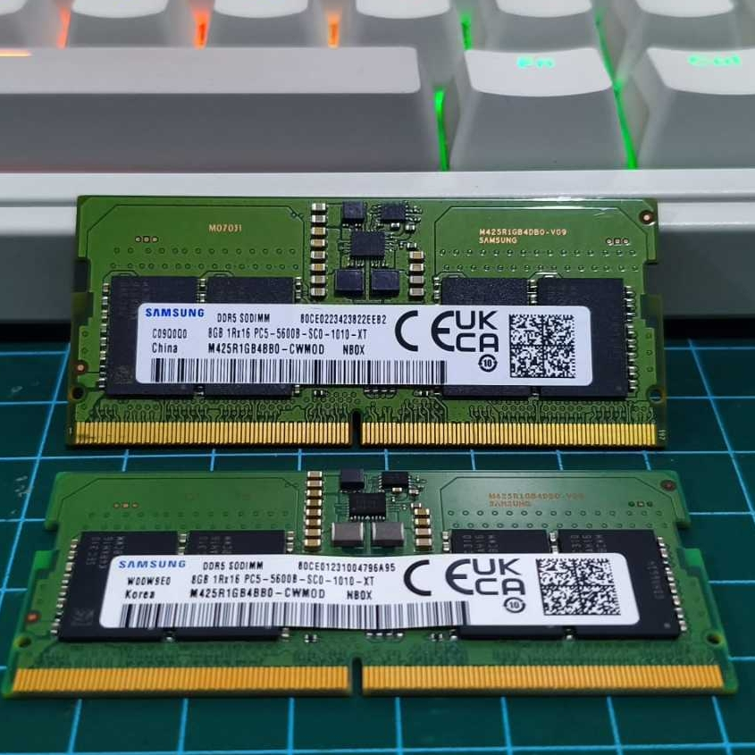 Samsung DDR5 8GB 5600MHz SODIMM Laptop RAM