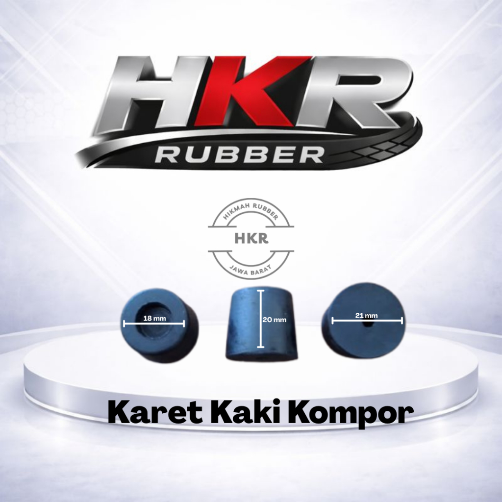 Karet Kaki Kompor Anti Slip / Alas Karet Kompor Tahan Panas / Karet Dudukan Kompor Gas RINAI