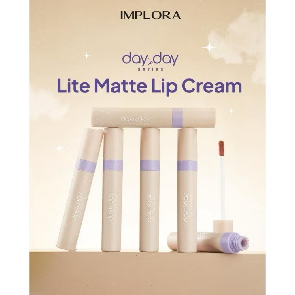 IMPLORA DAY TO DAY LITE MATTE LIP CREAM 4GR / Implora Day to Day Lip Cream