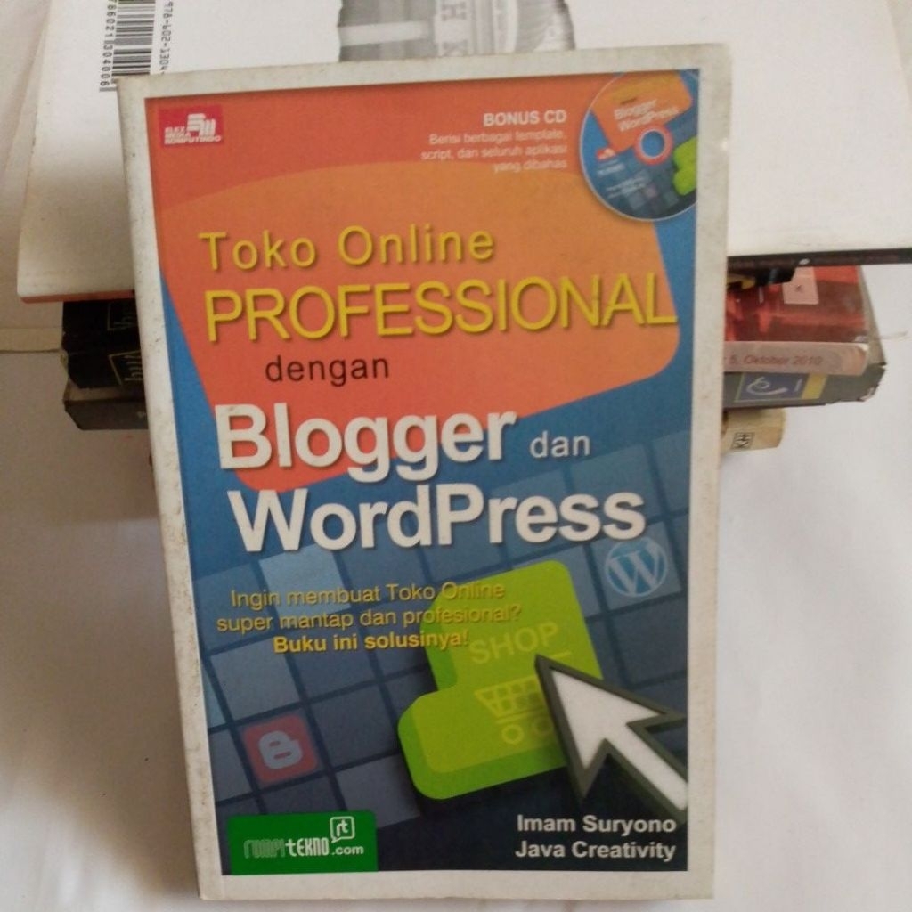 BUKU TOKO ONLINE PROFESIONAL DENGAN BLOGGER DAN WORDPRESS