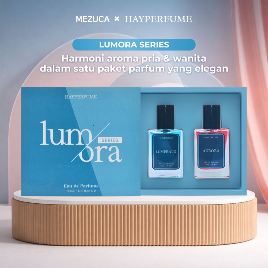 [Spesial Live] Dapat 2 Parfum Lumora Series Eau de Parfume 30mL Bundling Pria Wanita Wangi Tahan Lam