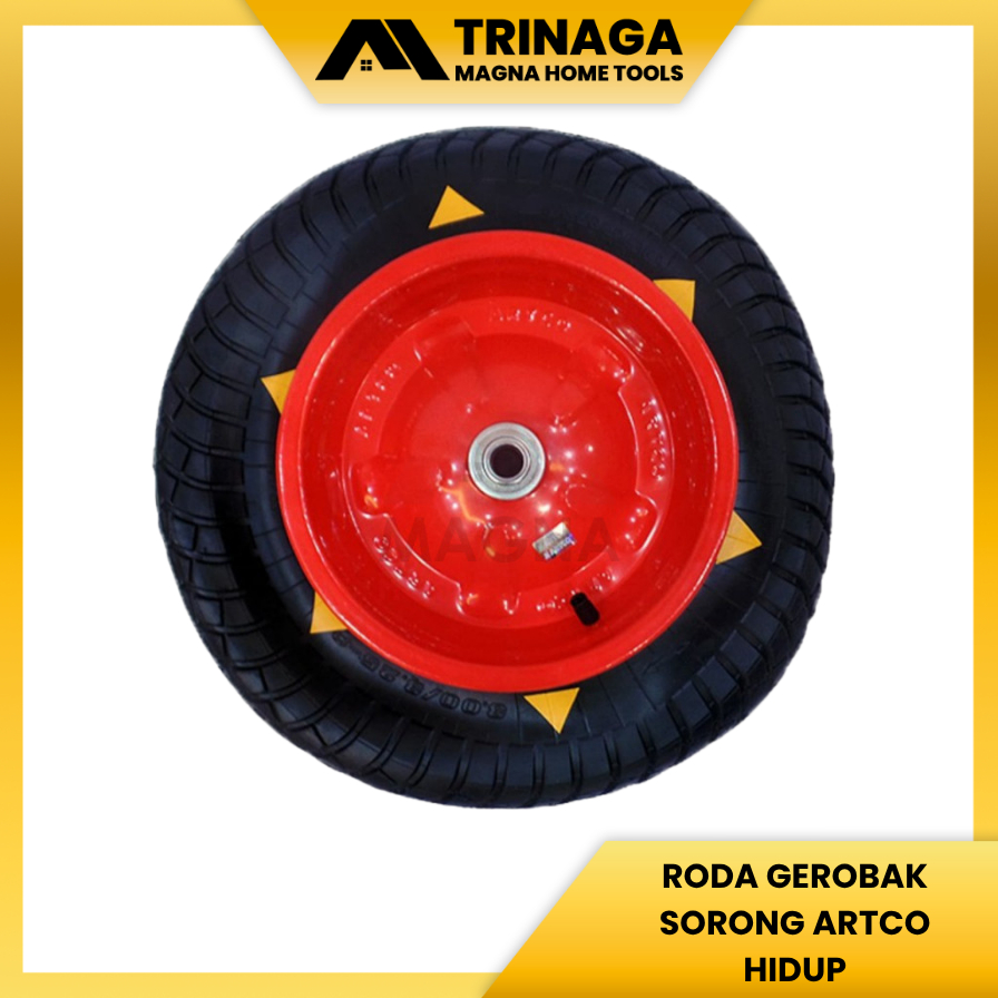 RODA GEROBAK SORONG ARTCO/ARCO/ARKO SET VELG BAN HIDUP [ORIGINAL ARTCO]