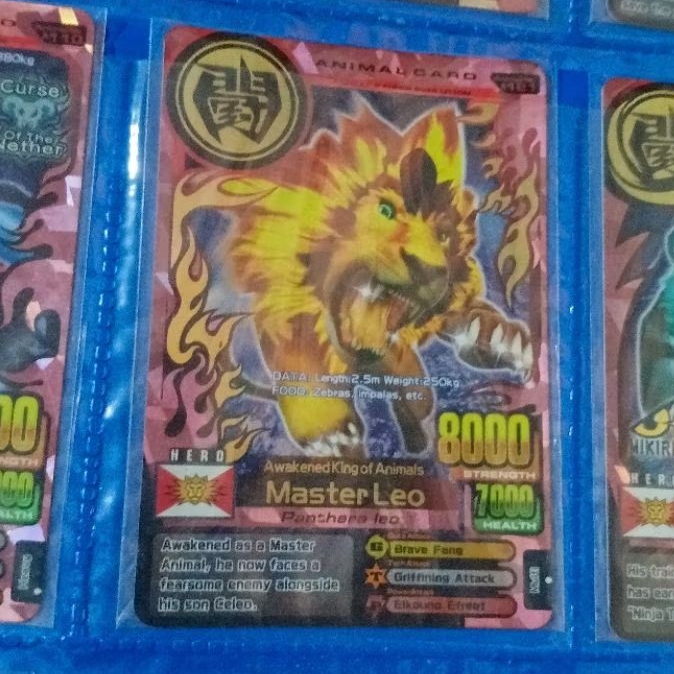 kartu animal kaiser master leo evo 7 ultra rare original