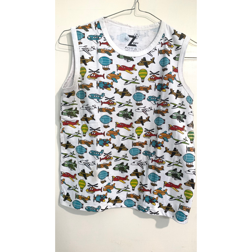 Kaos Anak Motif Pesawat
