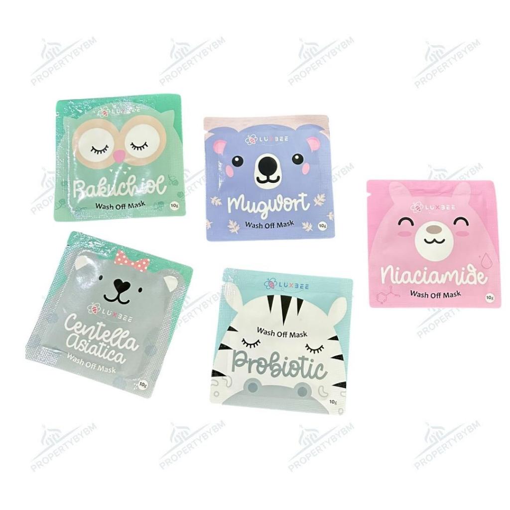 MASKER WAJAH BPOM TERMURAH MERK LUXBEE