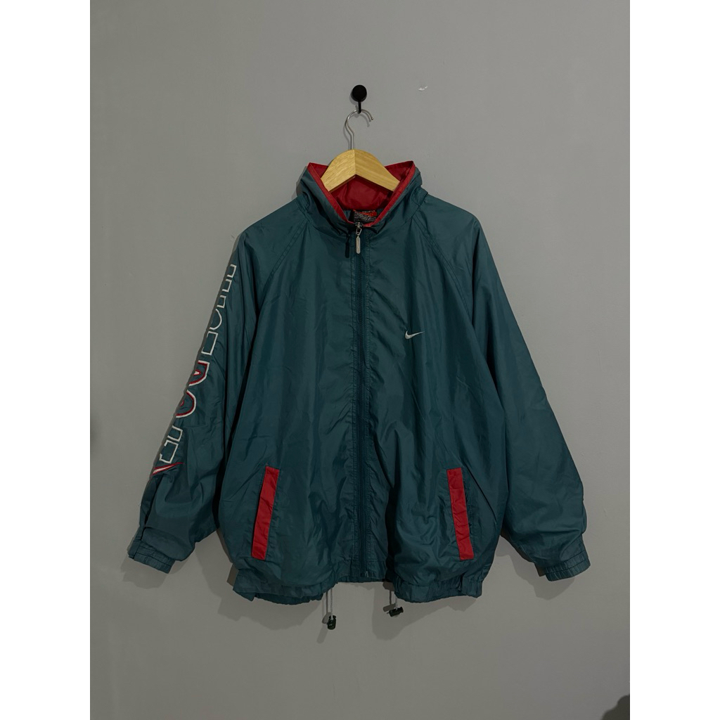 windbreaker nike vintage 90s just do it jacket