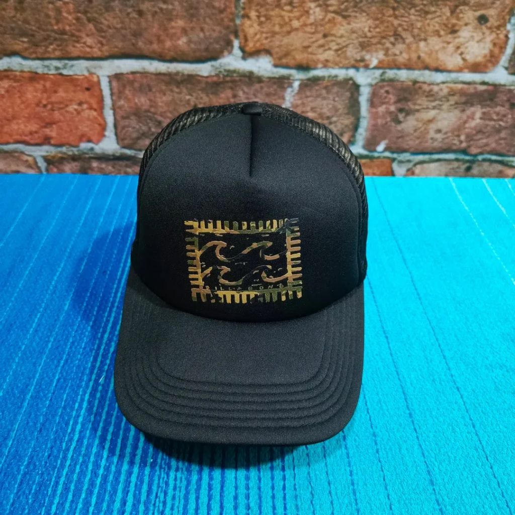 topi trucker BILLABONG casual bagus original