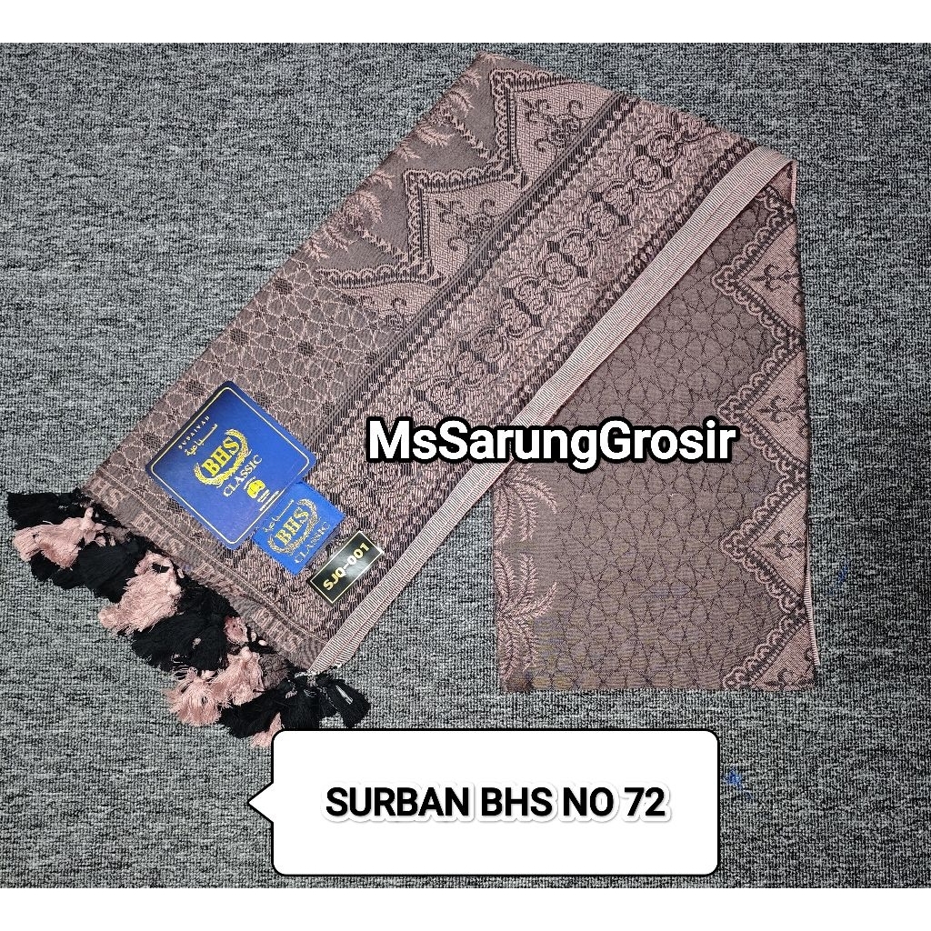 Surban BHS Jaguar Subaiyah Classic Gold