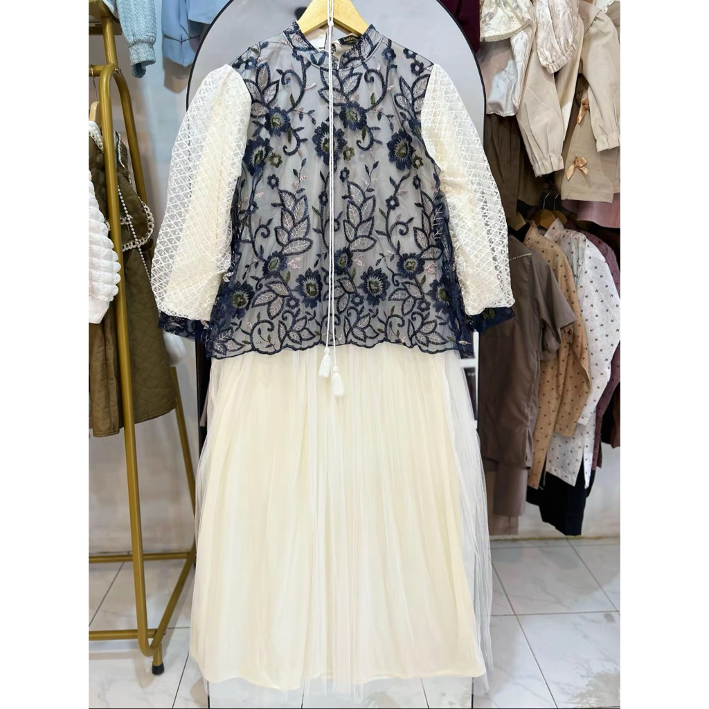Gamis Rompi Brukat