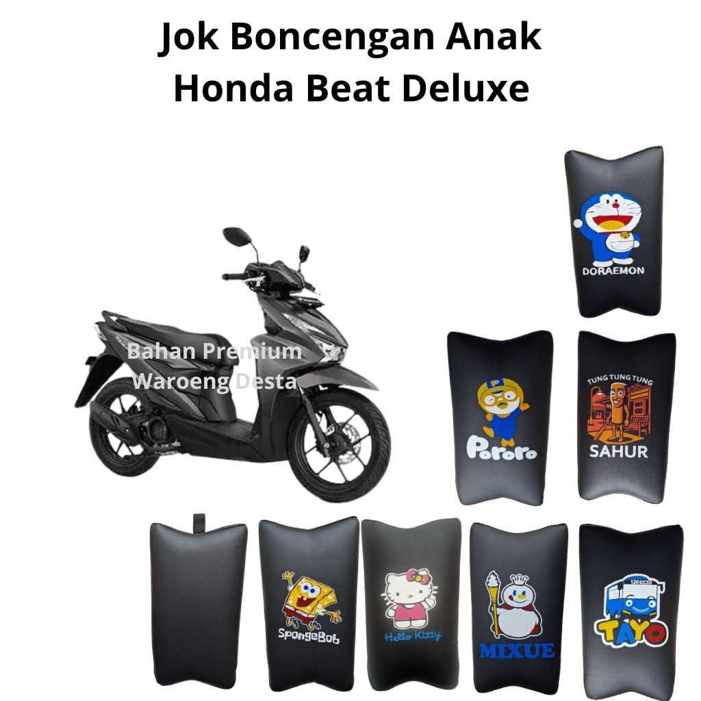 Jok Boncengan anak Honda Beat Deluxe - jok depan anak beat