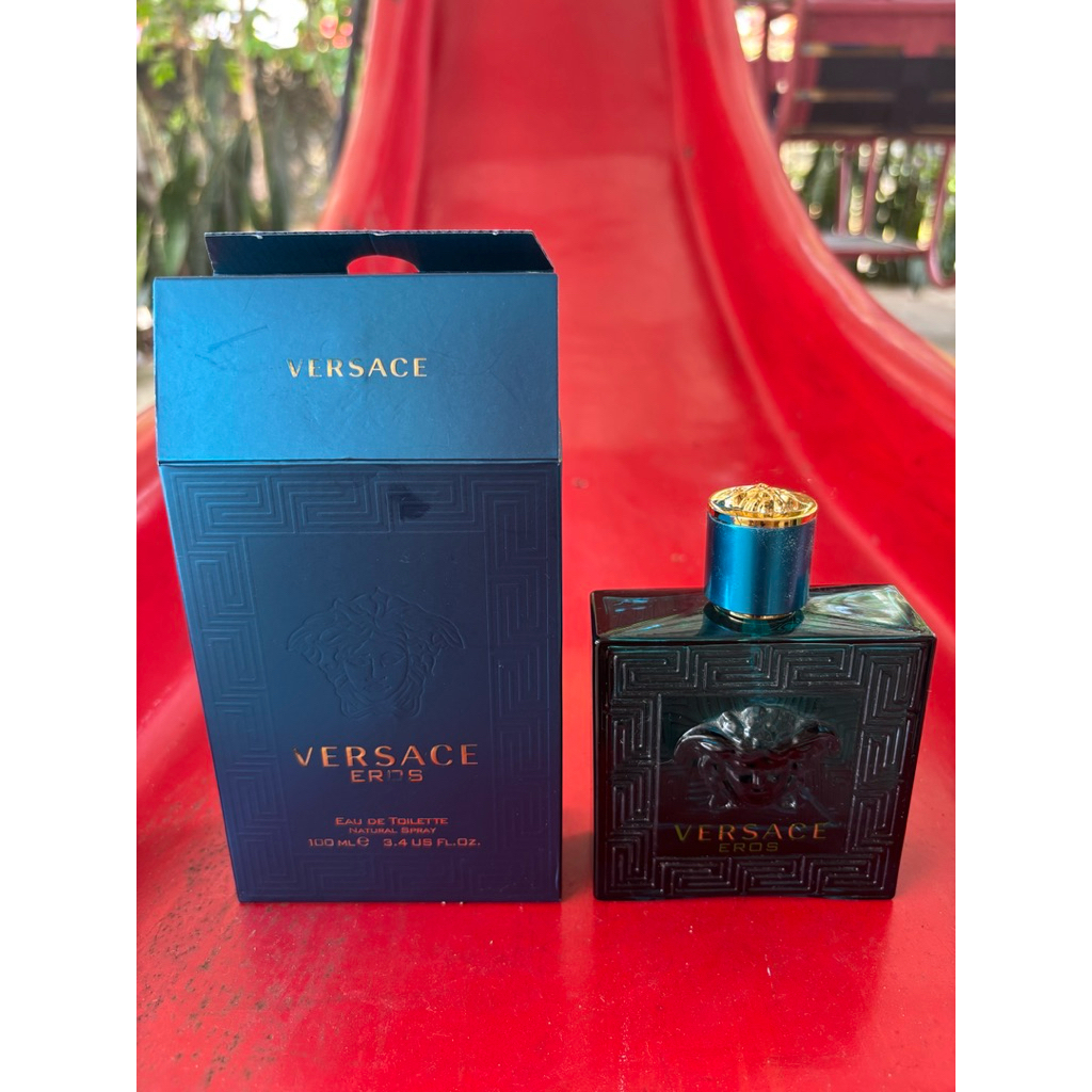 Botol Kosong + Box ORI Versace Eros EDT 100 ml