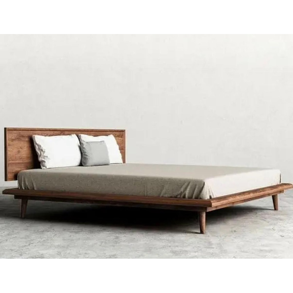 TEMPAT TIDUR KAYU JATI || DIPAN KAYU JATI MINIMALIS || DIPAN KAYU JATI TEMPAT TIDUR 160x200 || DIPAN