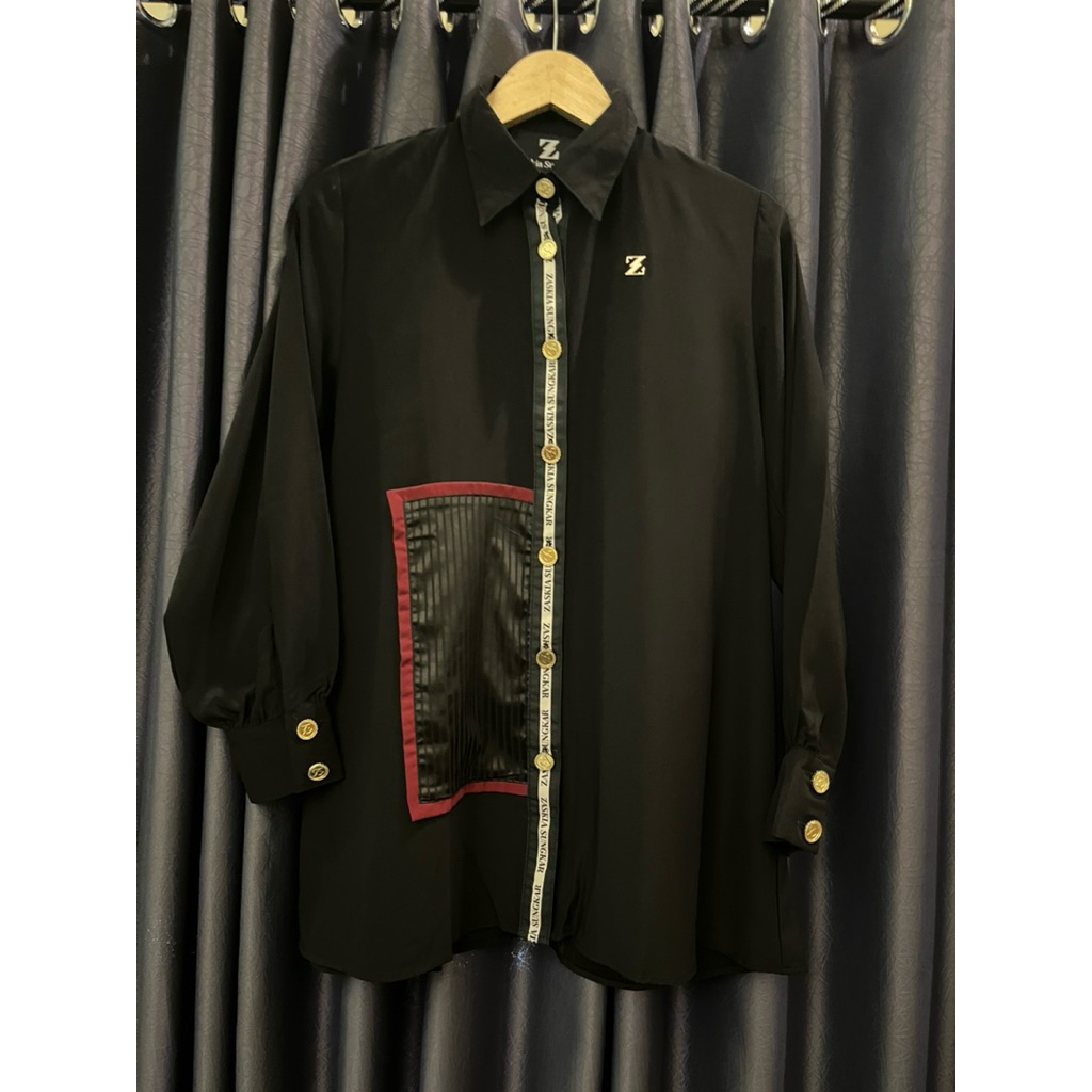 PRELOV ZASKIA SUNGKAR MALIE BLOUSE SIZE S