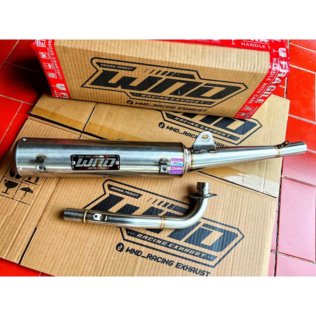 knalpot standar racing Vega lama Jupiter z full stanlis suara bas adem