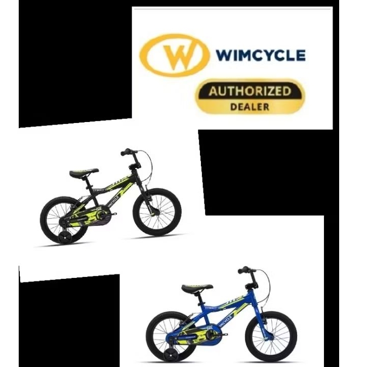 BMX 16 wims sepeda anak laki laki WIMCYCLE Cobalt speedtail