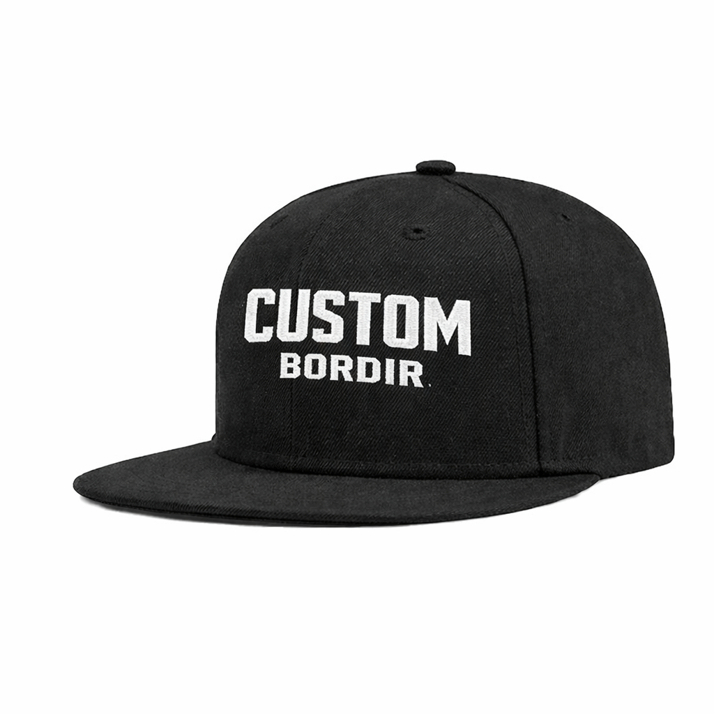 TOPI SNAPBACK BORDIR CUSTOM NAMA/LOGO