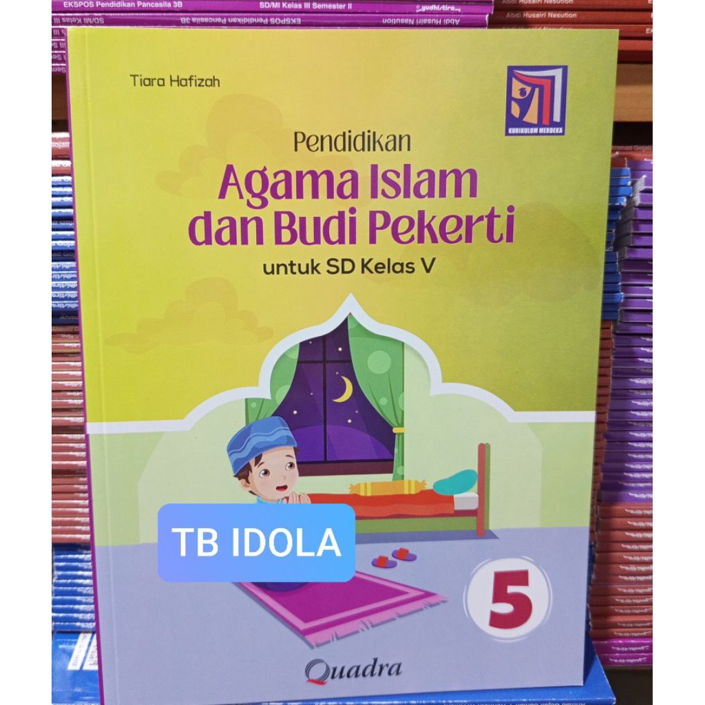 Buku Agama Islam Kelas 5 SD Kurikulum Merdeka Quadra