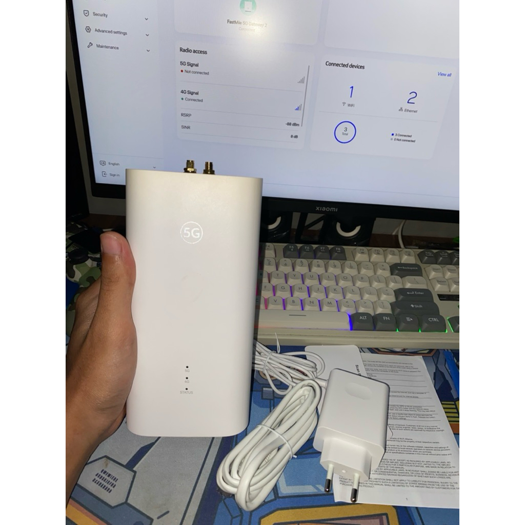Huawei Brovi h153-381 Sdh modif antena 4g external
