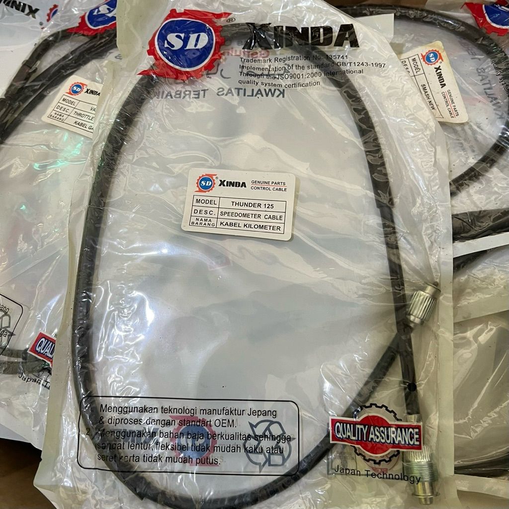 Kabel spidometer thunder125 merk xinda