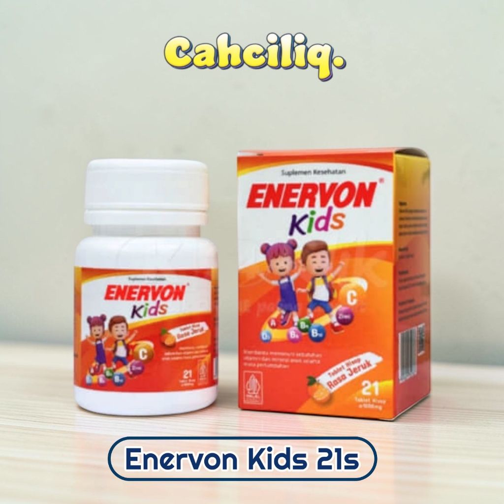 Enervon Kids Tablet Hisab - Vitamin Anak - Vitamin C Anak