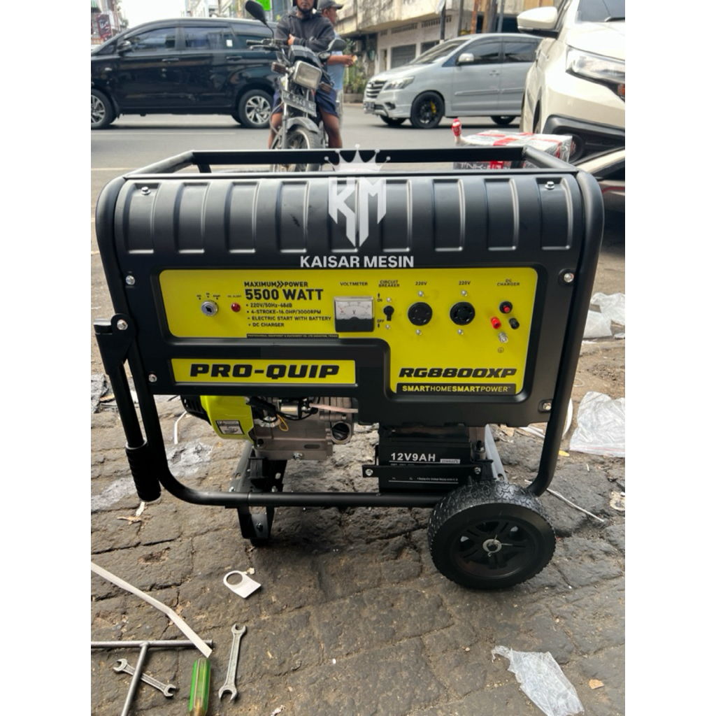 PROQUIP RG8800XE Genset 5500 Watt Generator Listrik PRO-QUIP RG 8800 XE