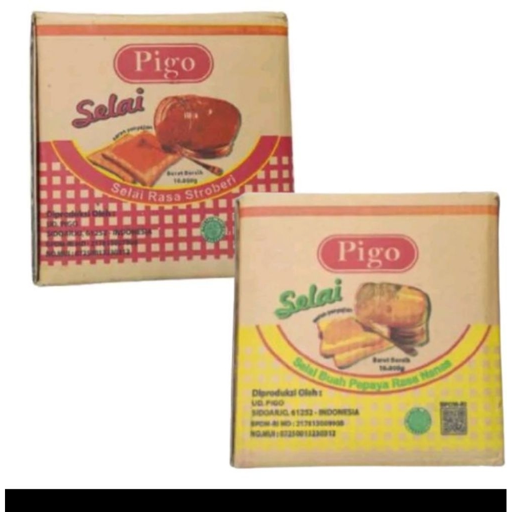 selai pigo nanas dan strawberry 10kg