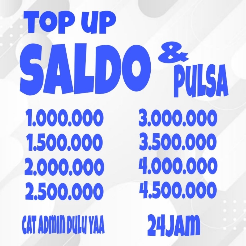 TERLARIS SALDO DAN PULSA BIG XL 1000K KESEMUA BISA