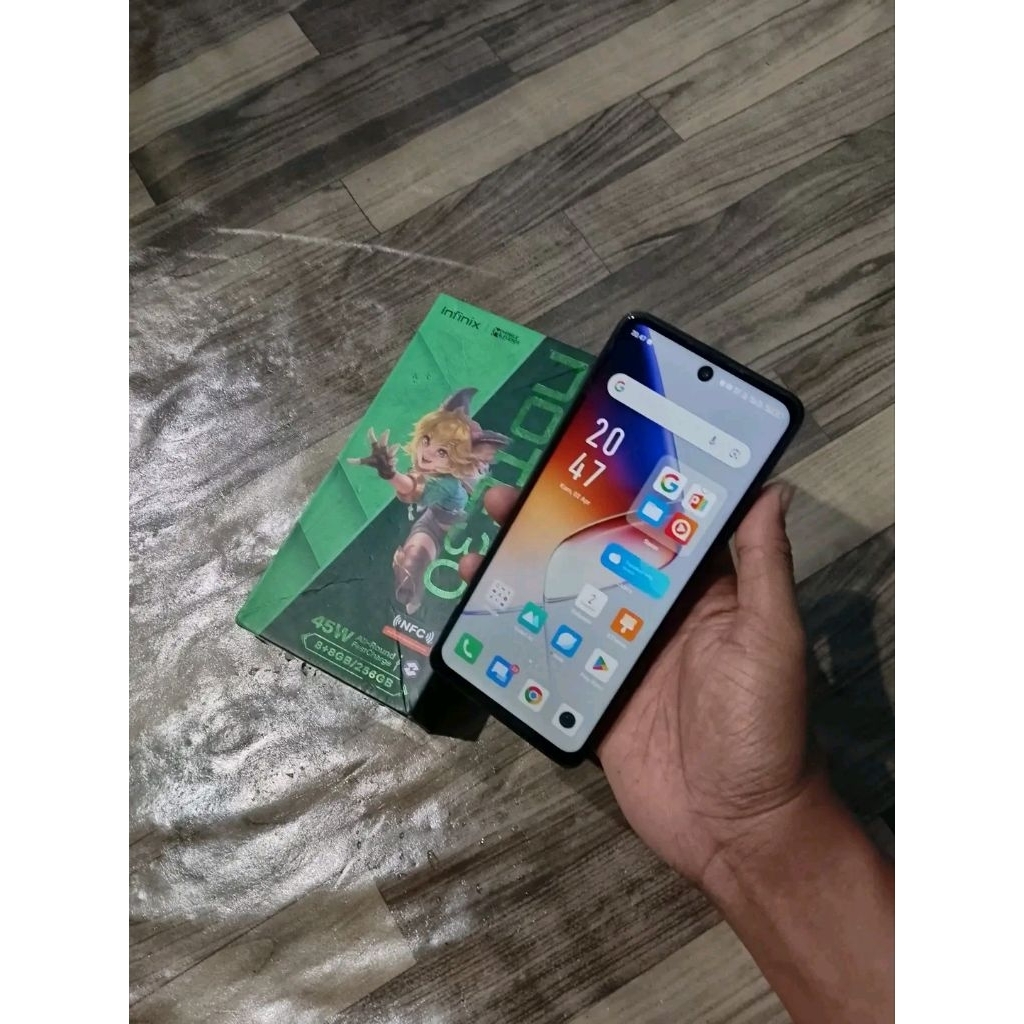 infinik note 30 ram 8+8/256 no minus msh orian pol
