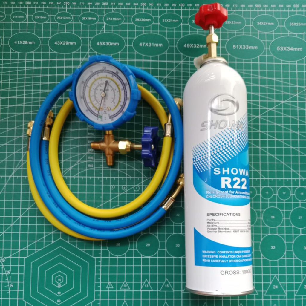 Paket Pengisian Freon AC RUMAH R22