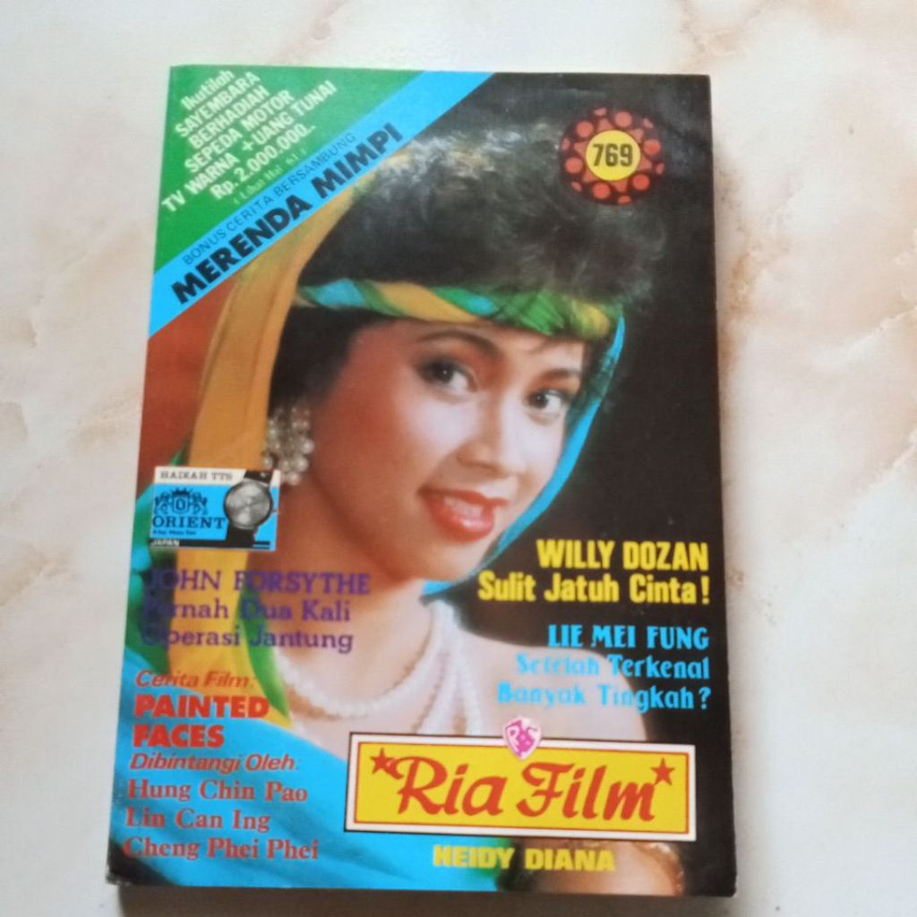 majalah ria Film artikel Willy Dozan