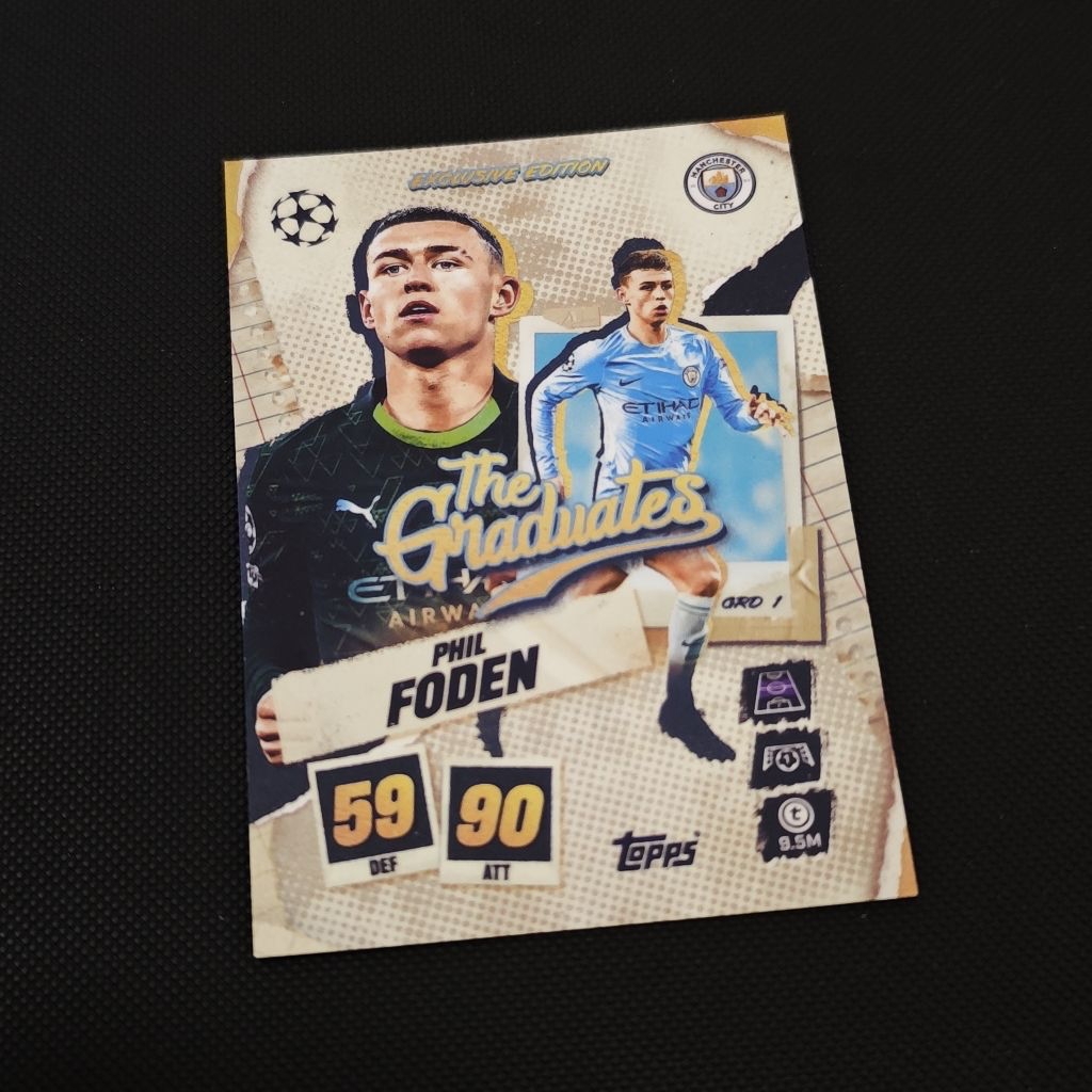 kartu topps Phil Foden