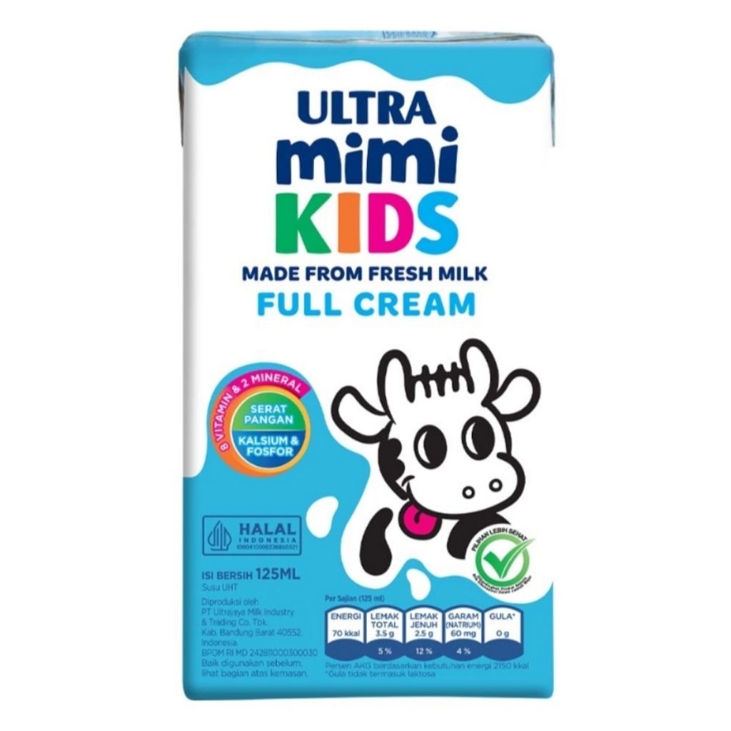 Susu Ultra Mimi Full Cream 1 Dus Isi 40