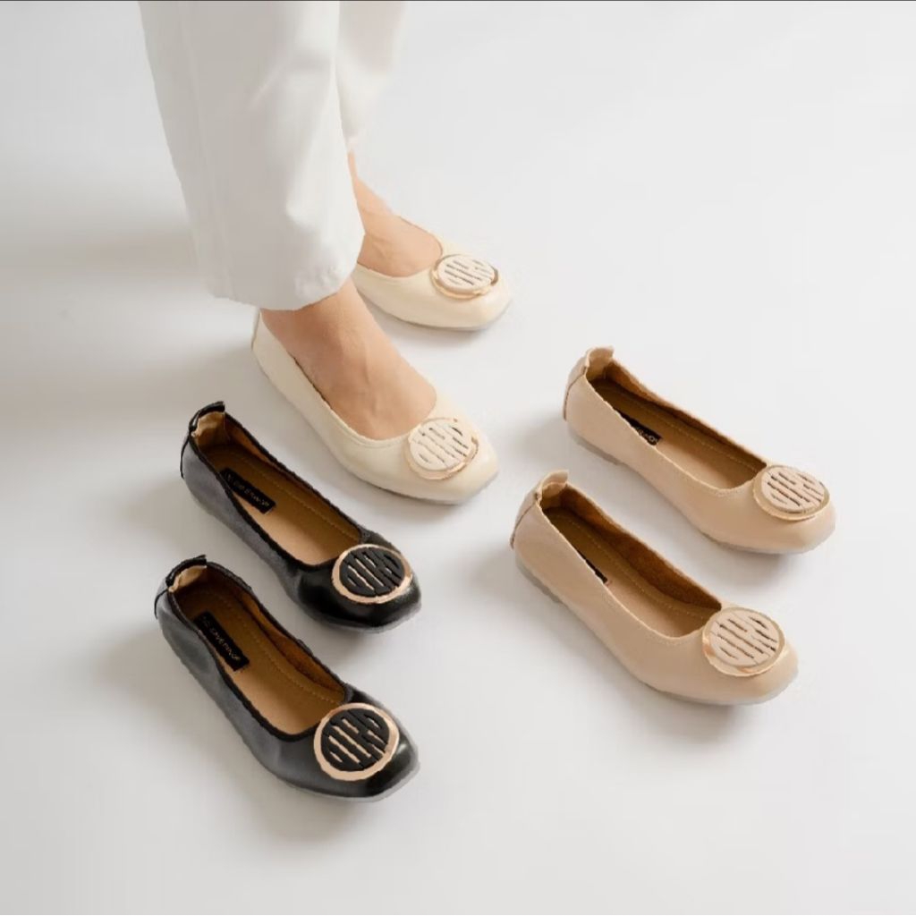 Gio Saverino Sepatu Flat Shoes Wanita Dirdan Preloved