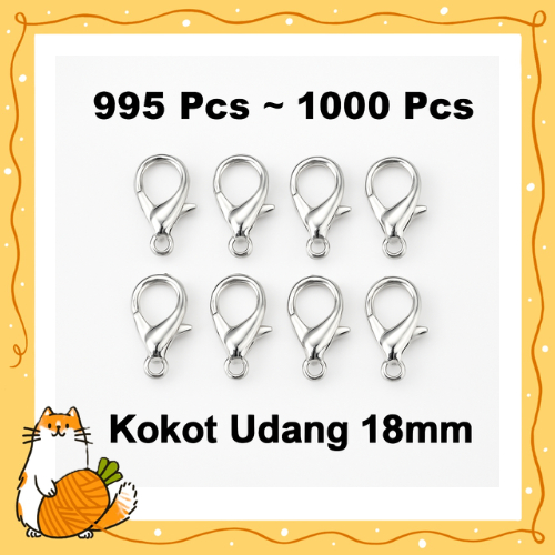 Kokot Udang 18mm +-1000Pcs