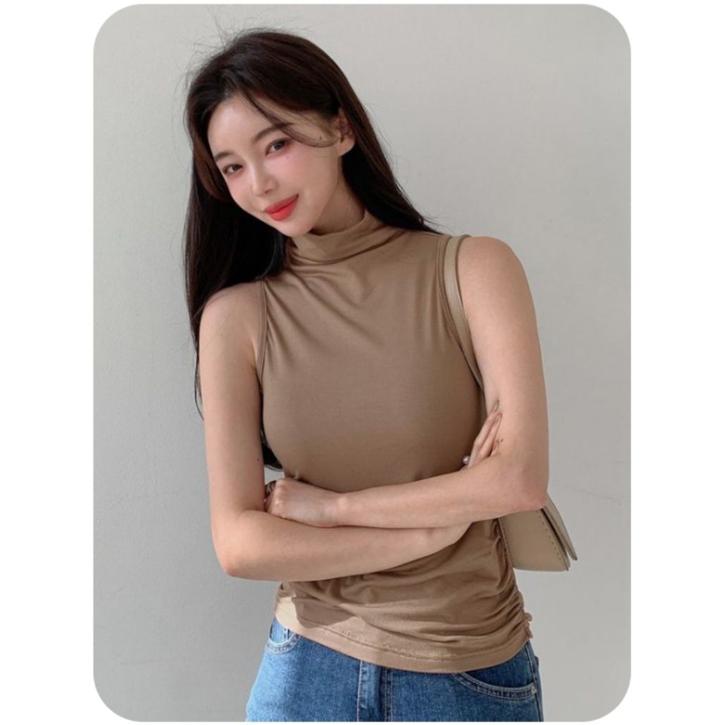 Kaos Baju Manset Tanpa Lengan Cewek||Inner Kutung