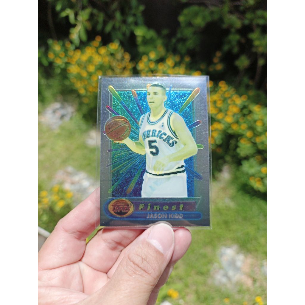 kartu basket 1994 Topps Finest RC Jason Kidd